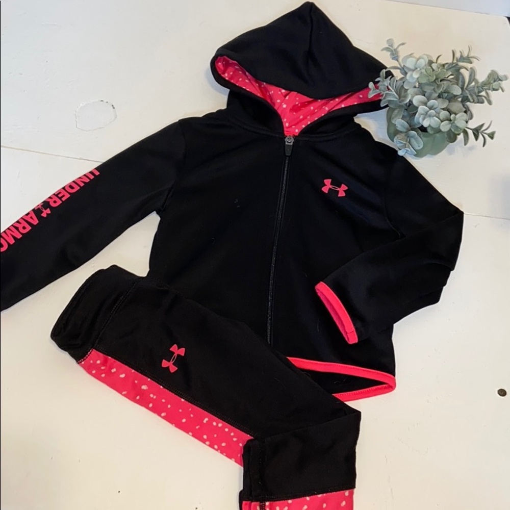 Toddler Girl Under Armer Track Suit